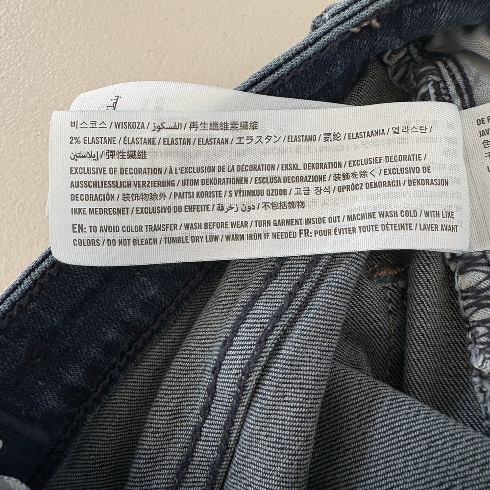 Hollister Jeans Women 26/3R Ultra Highβ Rise Super Skinny Dark Wash Stretch - Picture 6 of 10